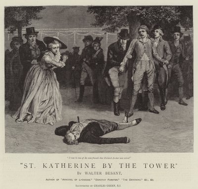 St Katherine by the Tower by Charles Green